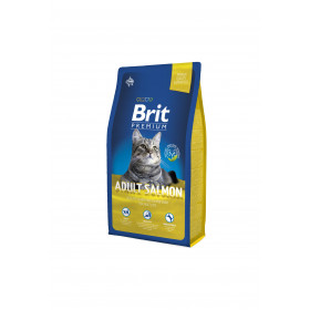 Brit Premium Adult Salmon Urinary Care - суха храна за котки с месо от сьомга